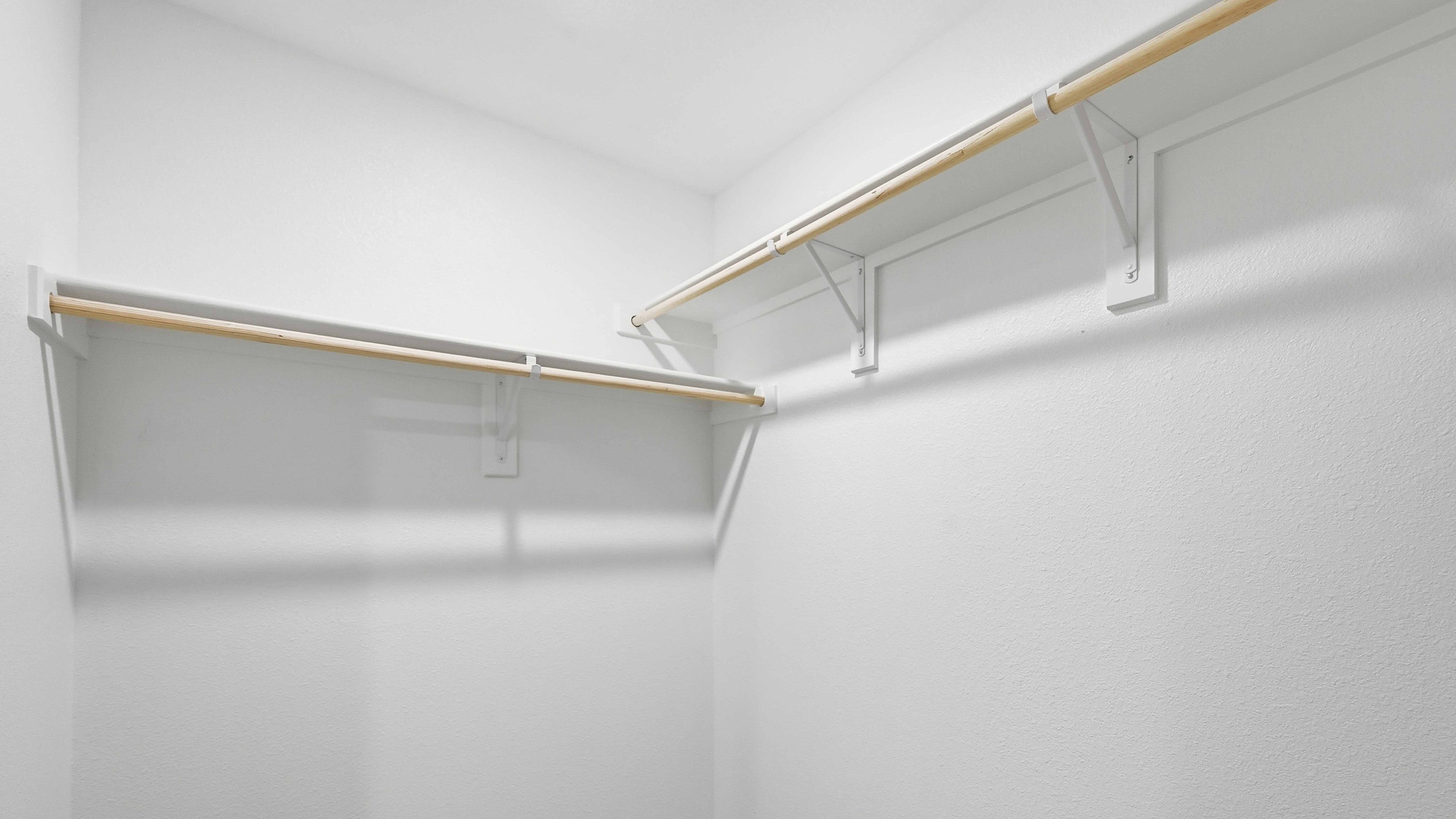 primary bedroom closet