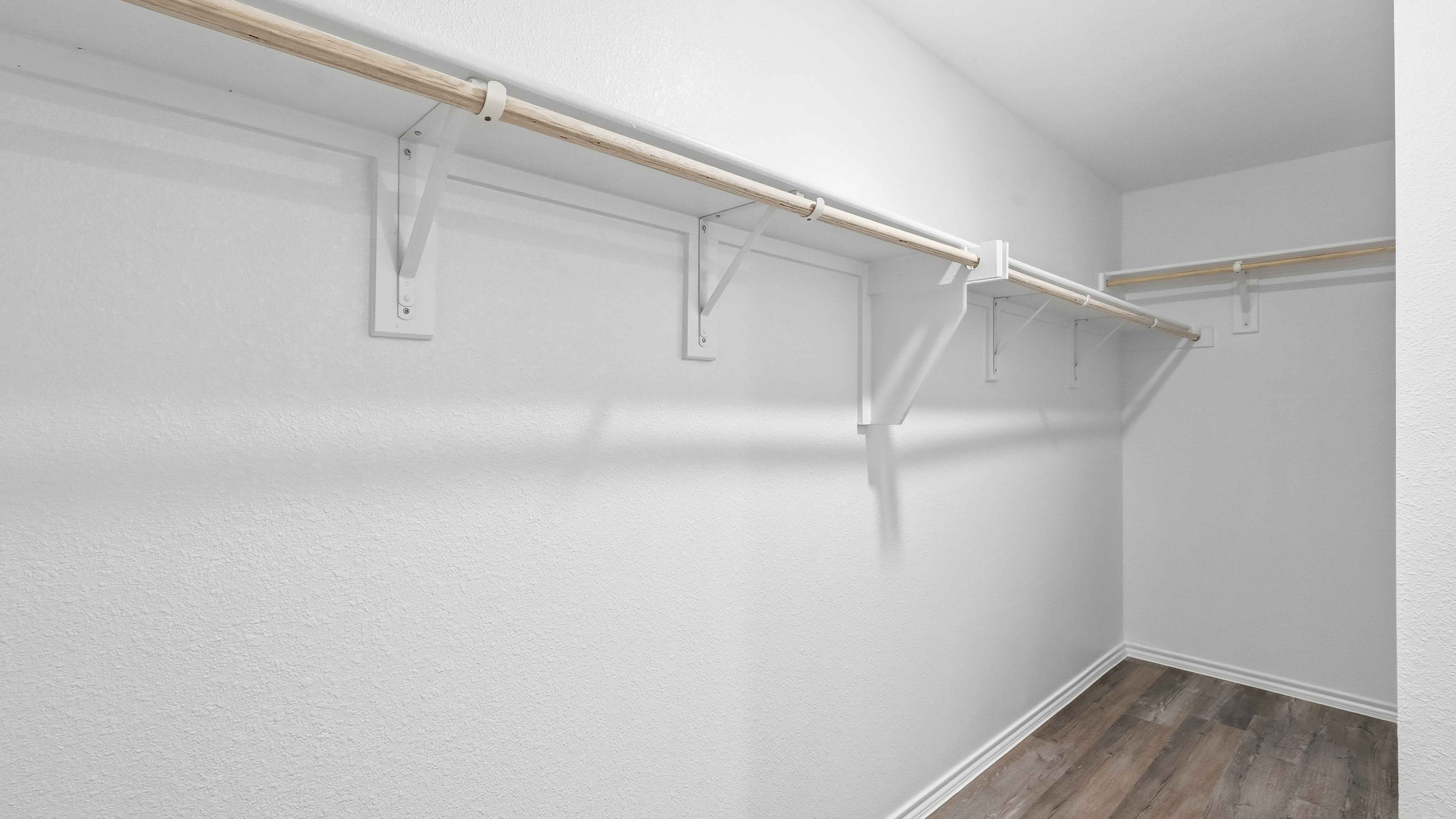 primary bedroom closet