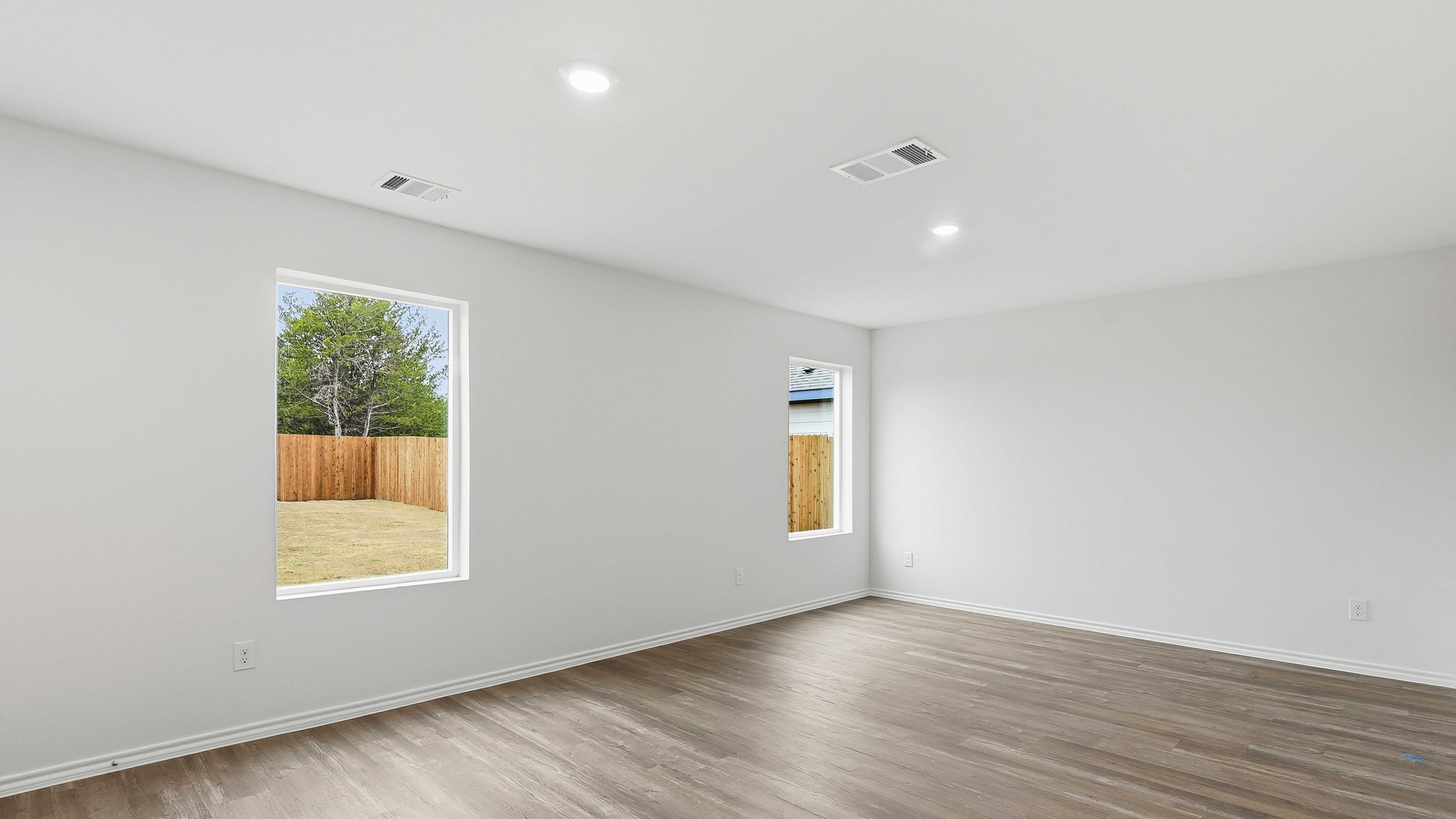 interior of home with hardwood floors