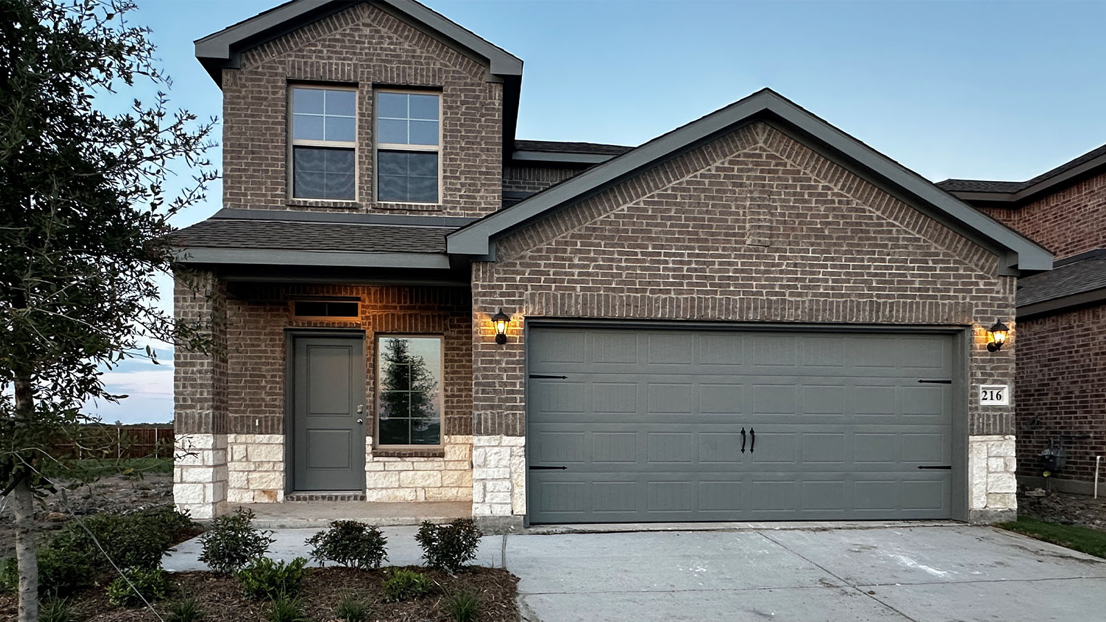 front of home