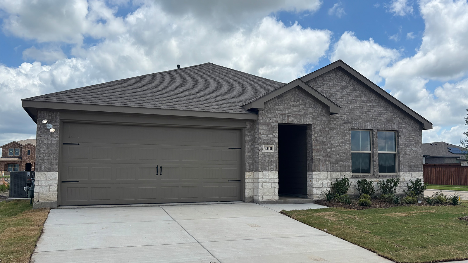 front of home