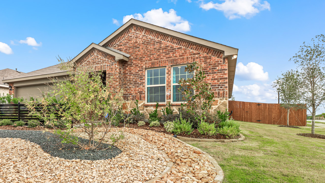Two story home with 2 car garage