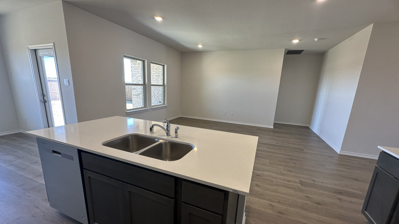 Kitchen and Living Area