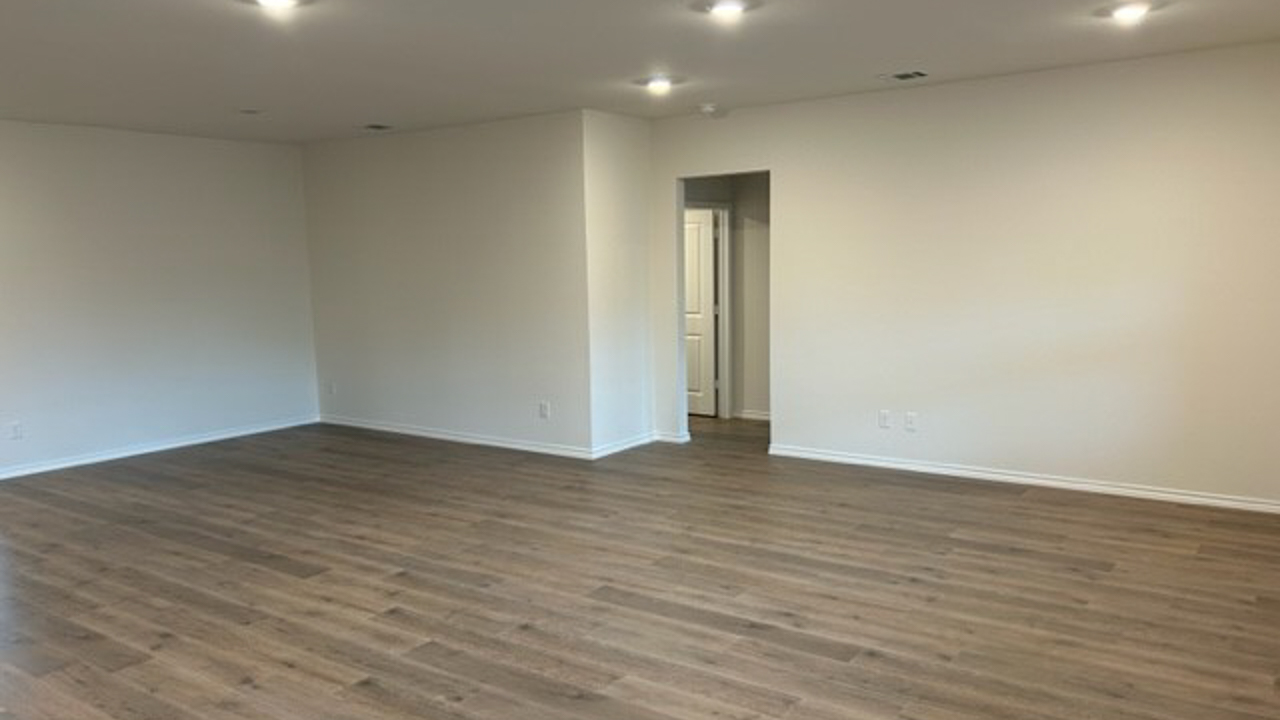 living and dining area