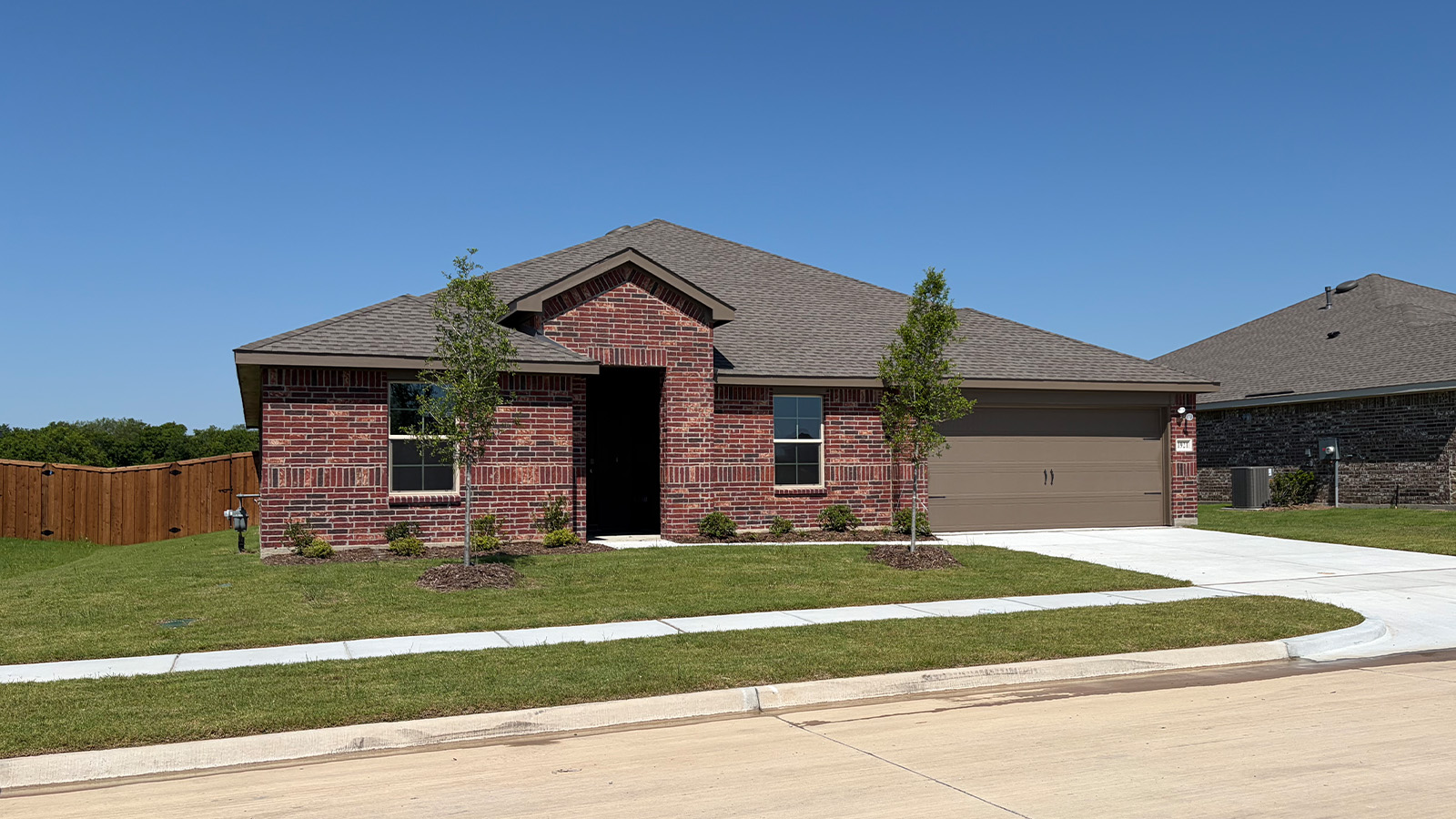 front of home