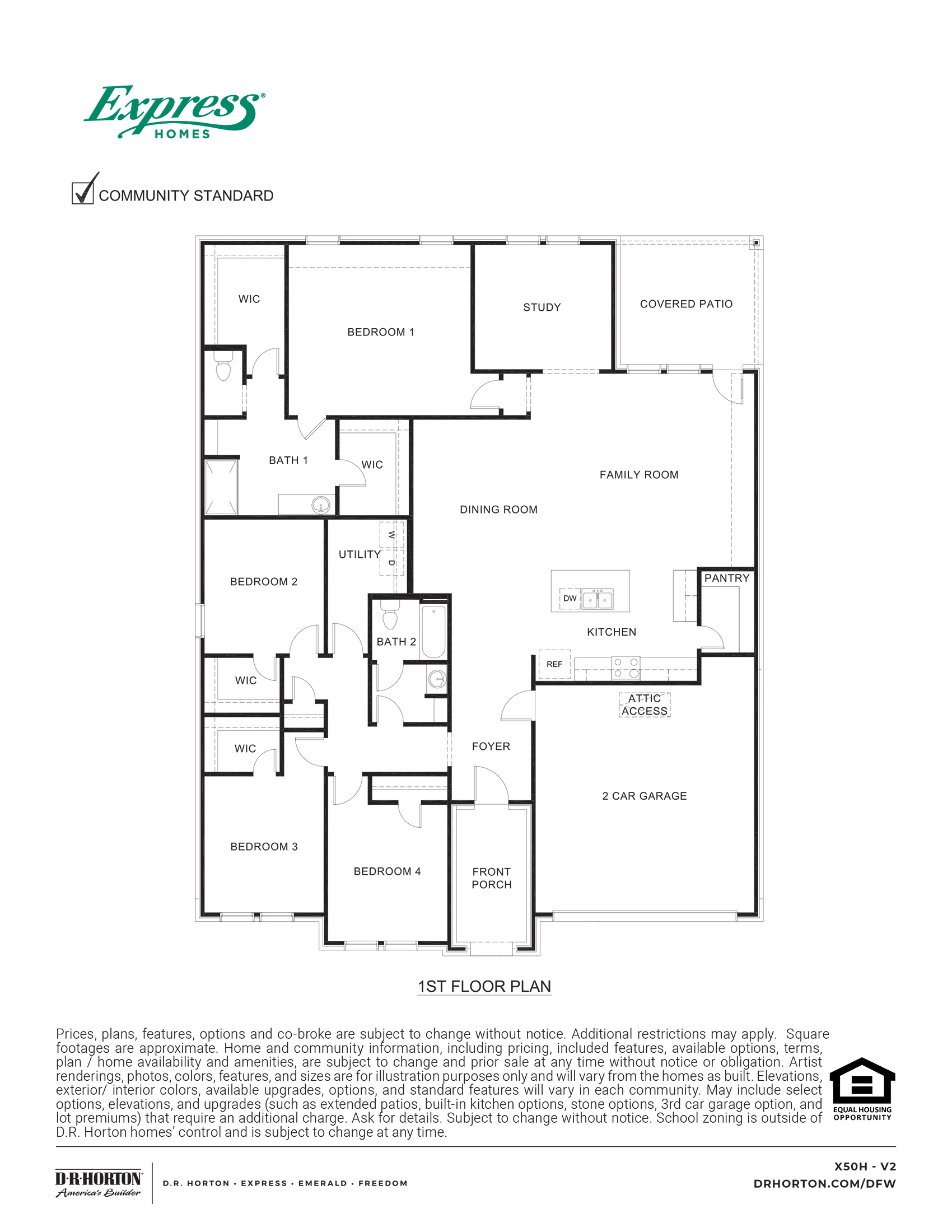 X 50 H Holden floorplan image