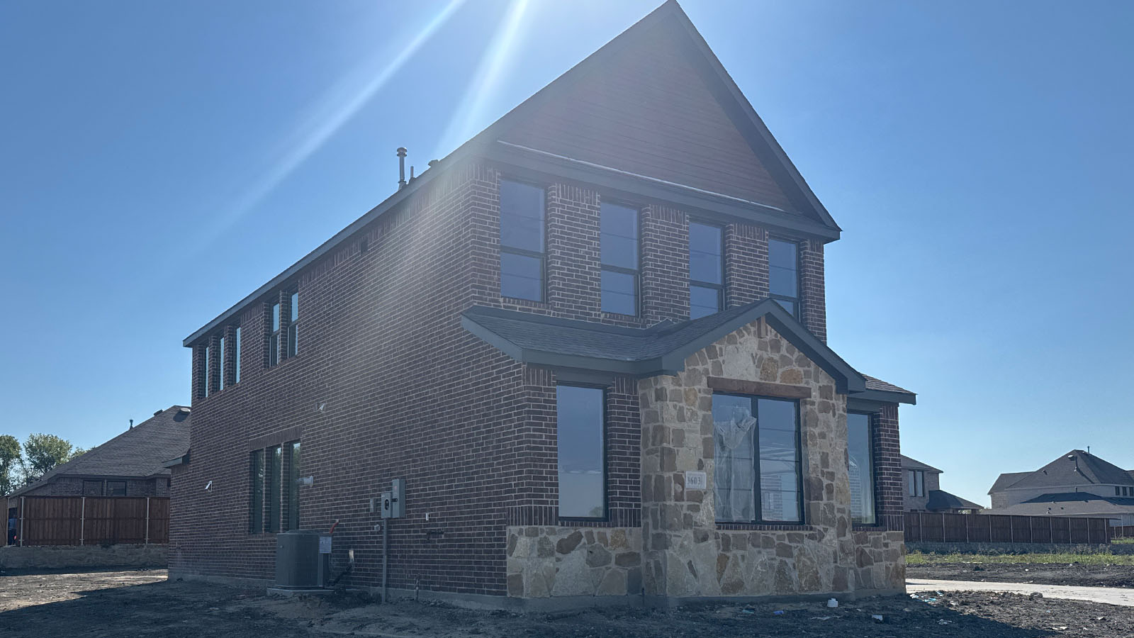 front of home