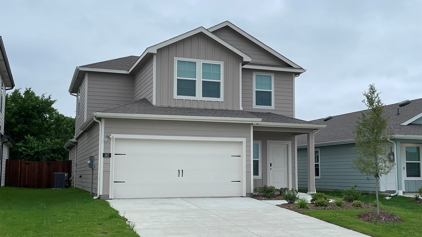 front of home
