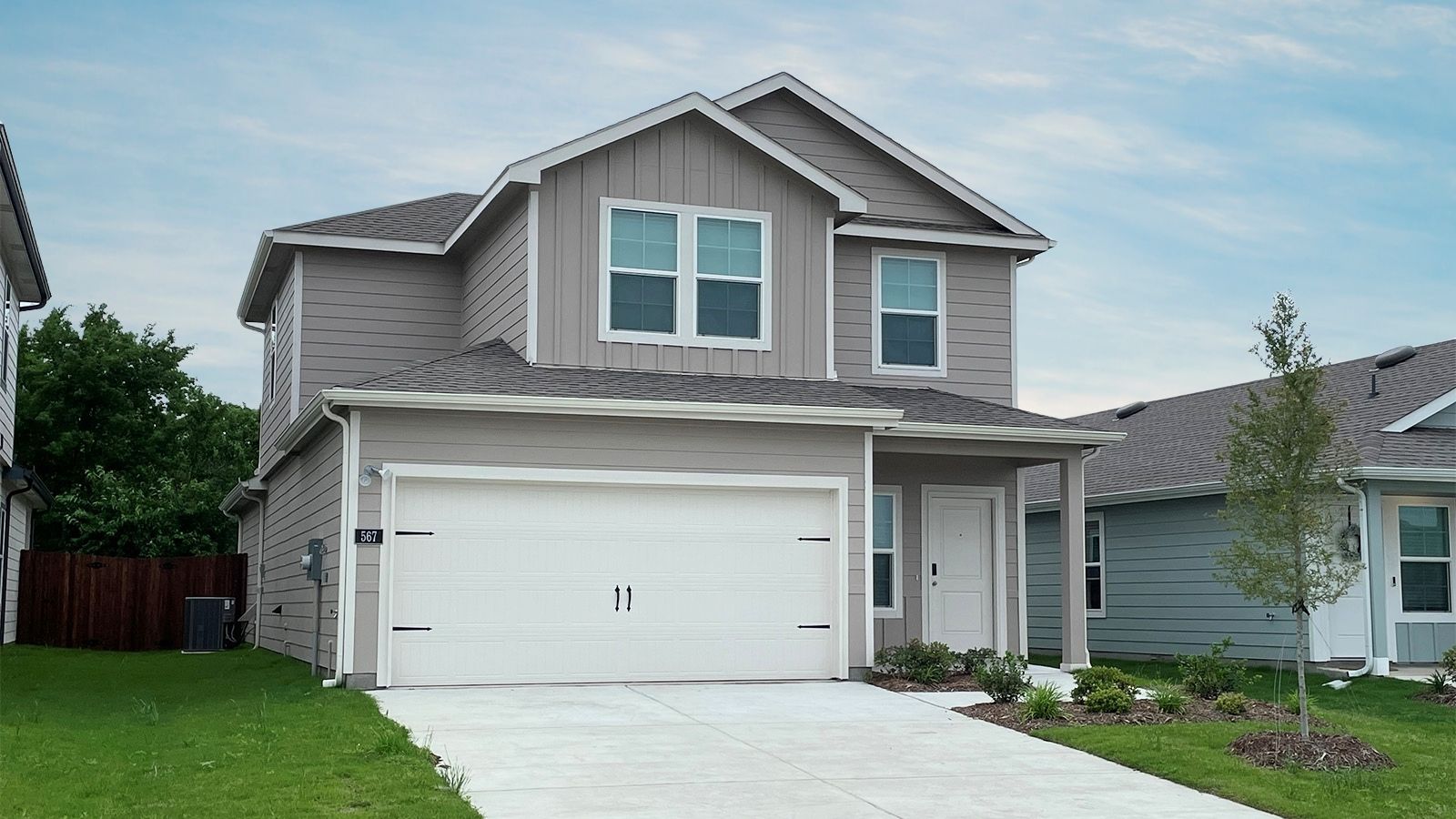 front of home