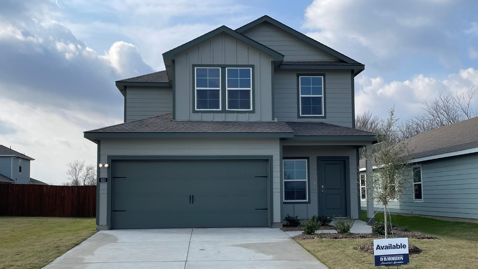 front of home