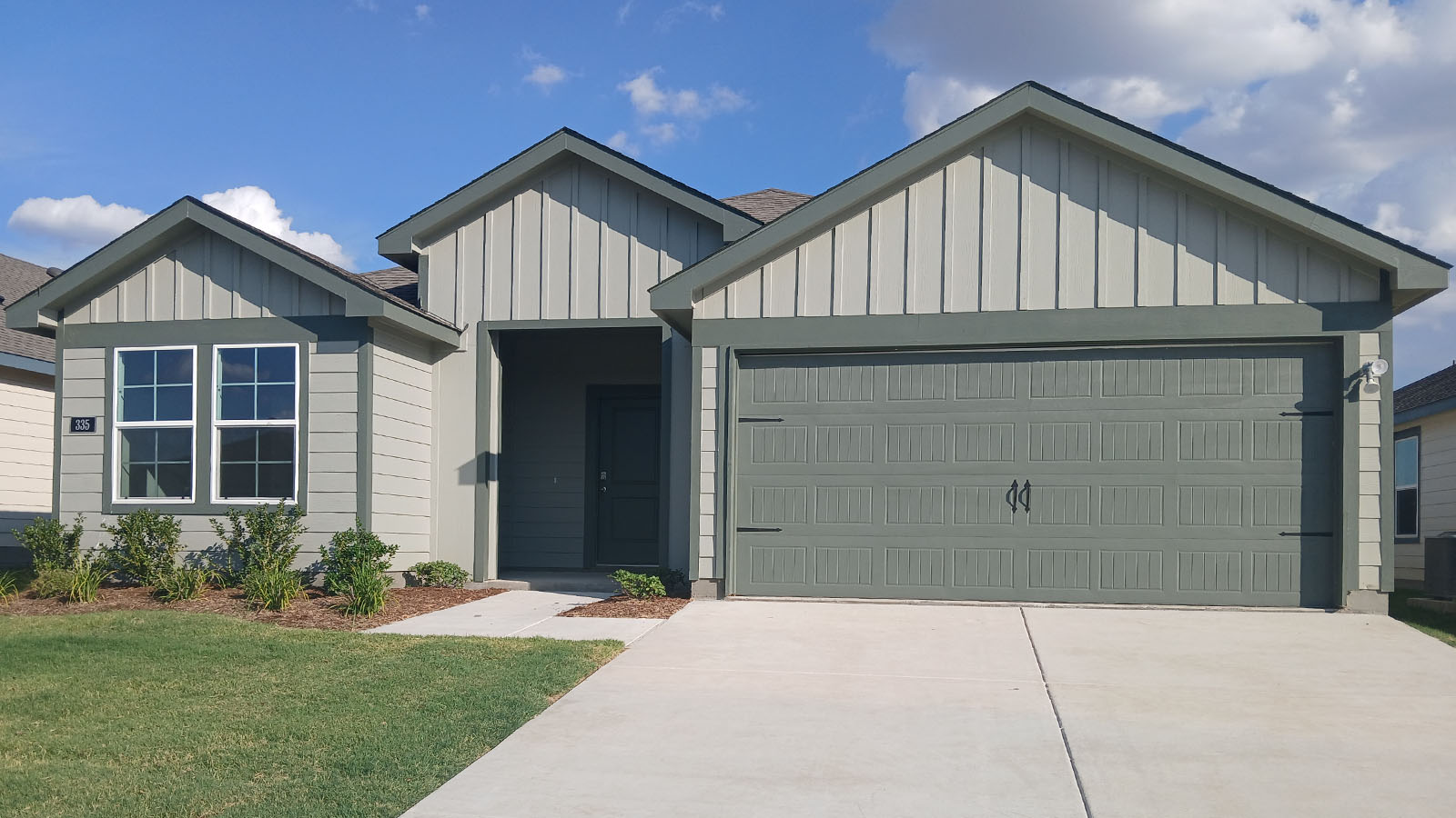 front of home