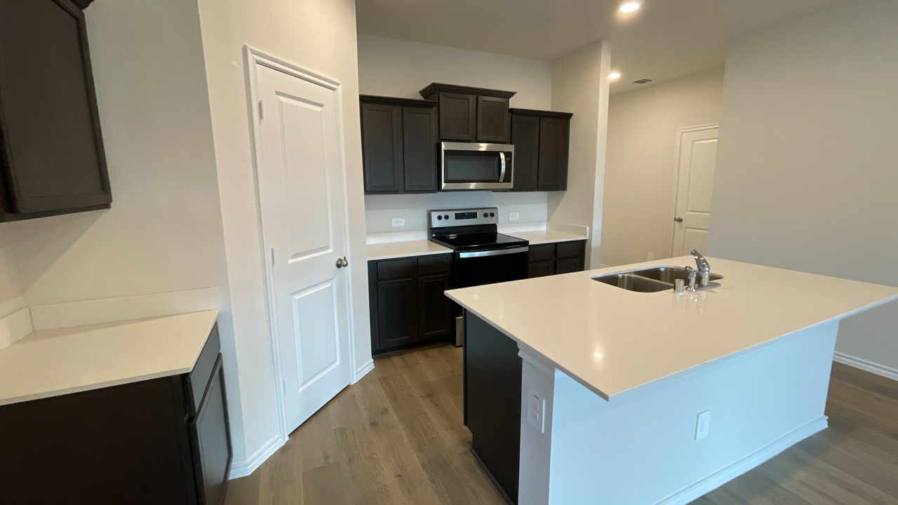 open concept kitchen