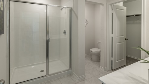 X40E primary bathroom shower
