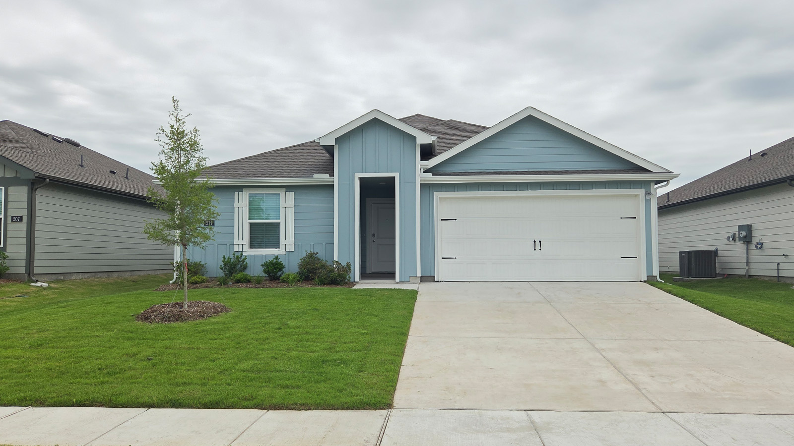 front of home
