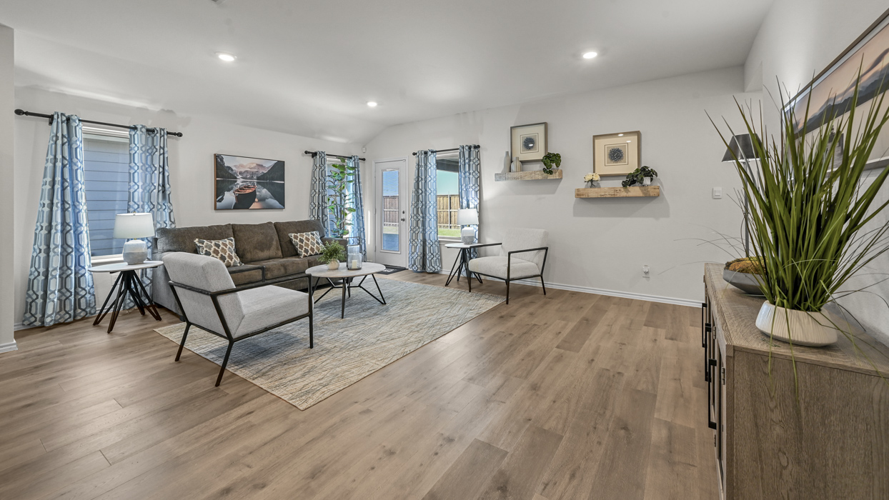 open living room with natural light