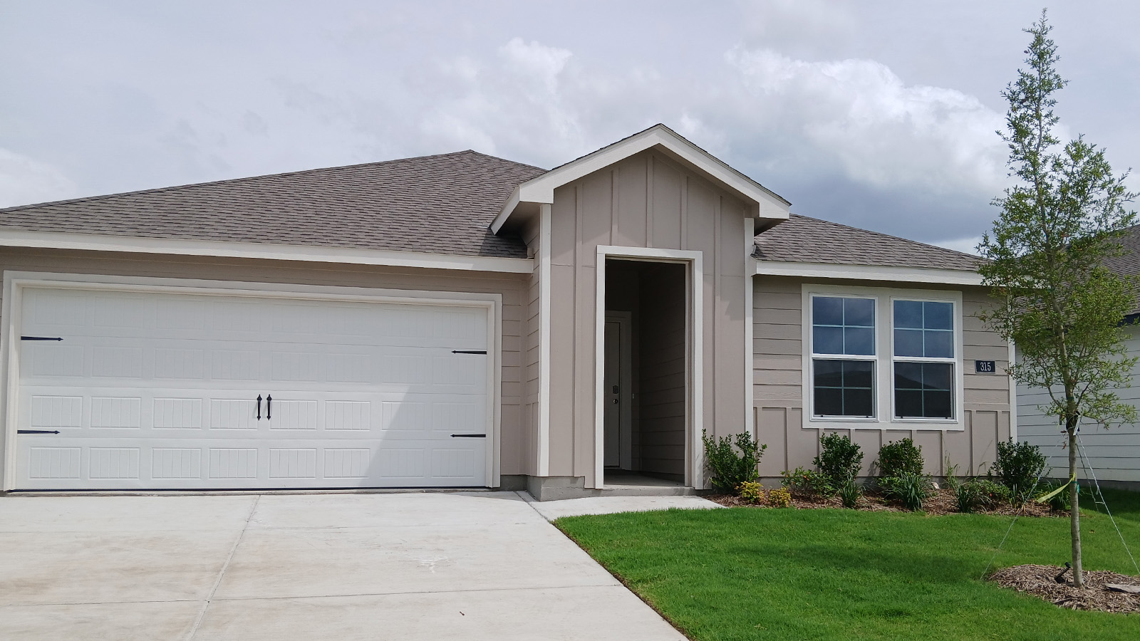 front of home