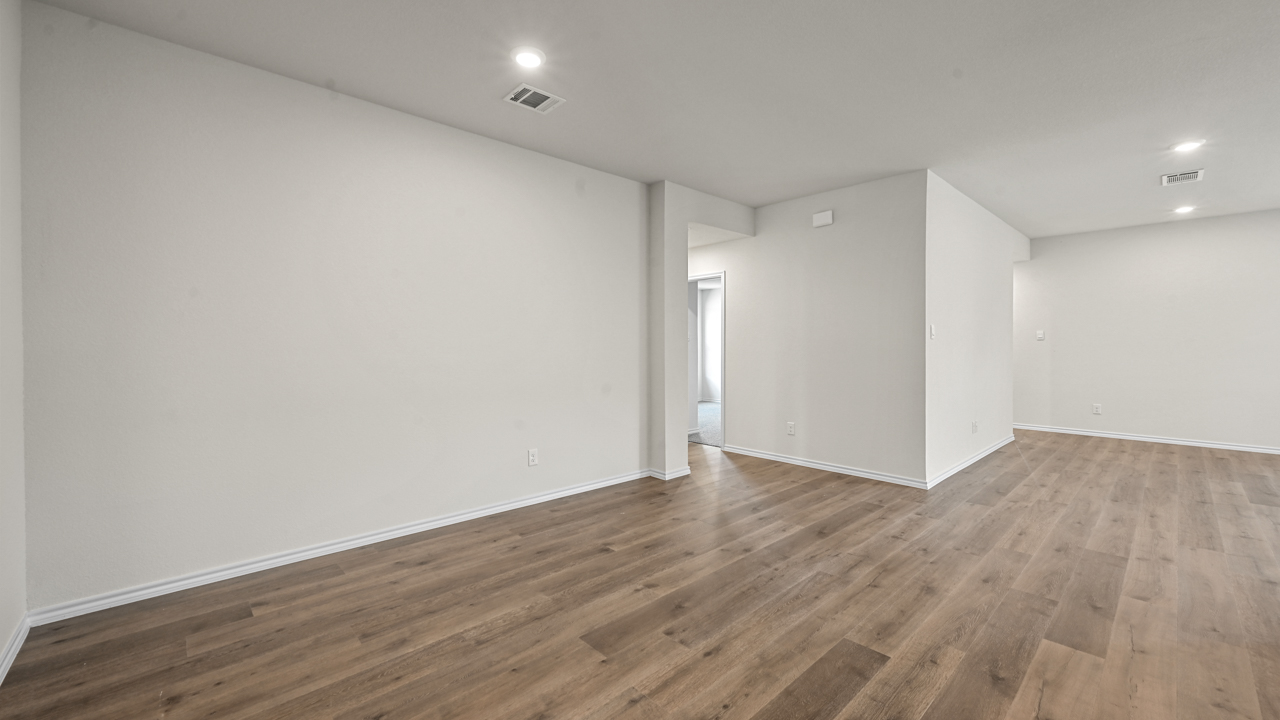 dining area with hardwood floors