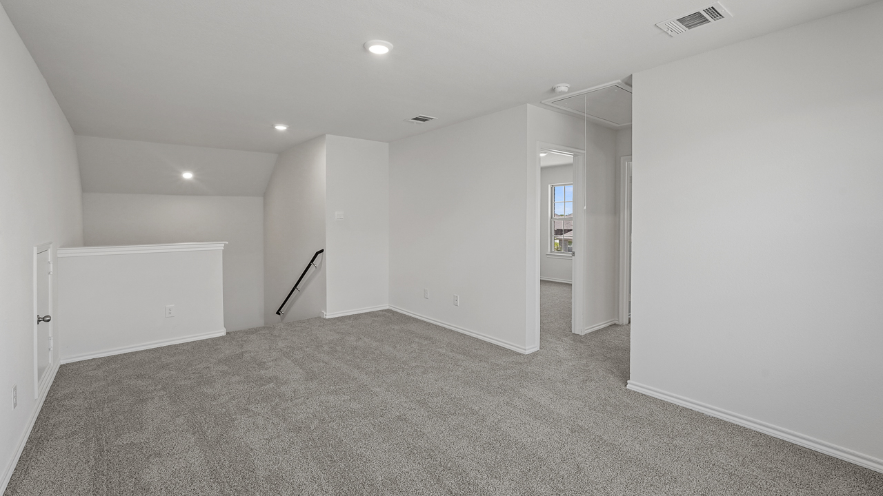 media room with carpeted floors