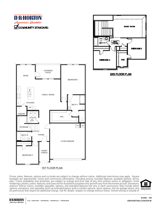 naples floorplan at wildwood in fate texas