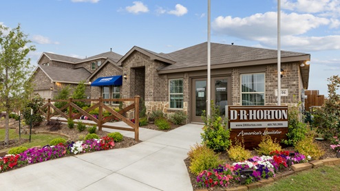 2106 Woodrose Court One-story model at Cartwright Ranch in Crandall, TX exterior with beautiful brick