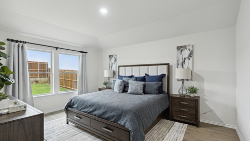 2106 Woodrose Court One-story model at Cartwright Ranch in Crandall, TX primary bedroom