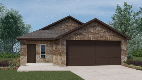 X30A rendering elevation at Cartwright Ranch in Crandall, TX