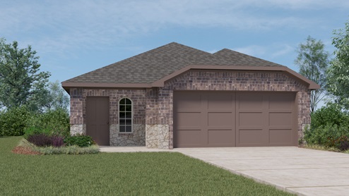 X30C rendering elevation at Cartwright Ranch in Crandall, TX