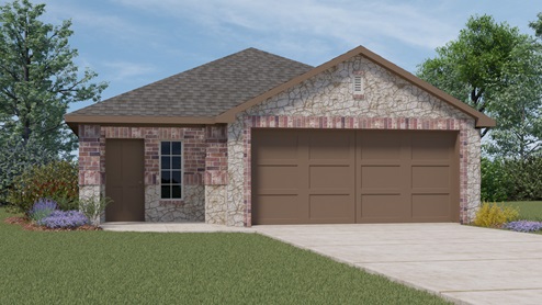 X30C rendering elevation at Cartwright Ranch in Crandall, TX
