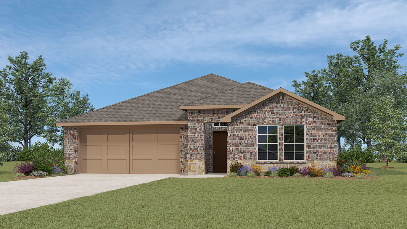 Floor Plan in Stonehaven Caddo Mills, TX D.R. Horton