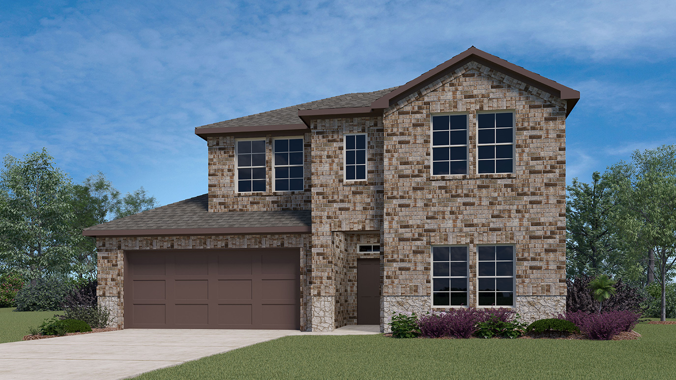 Floor Plan in Stonehaven Caddo Mills, TX D.R. Horton