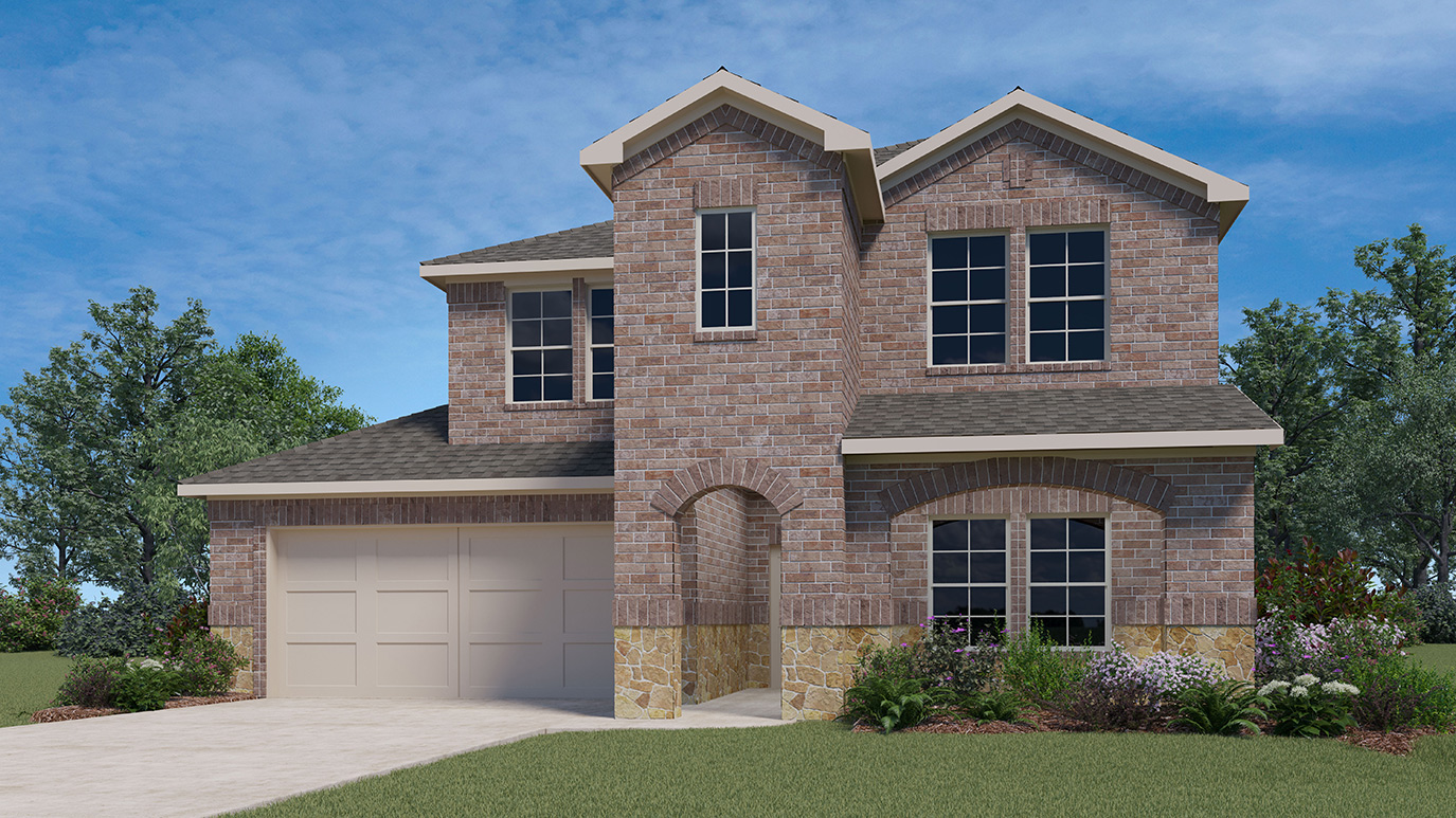Floor Plan in Stonehaven Caddo Mills, TX D.R. Horton