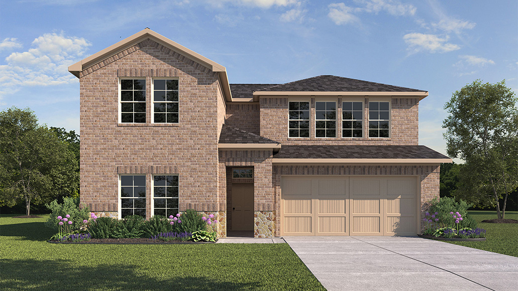 Floor Plan in Stonehaven Caddo Mills, TX D.R. Horton