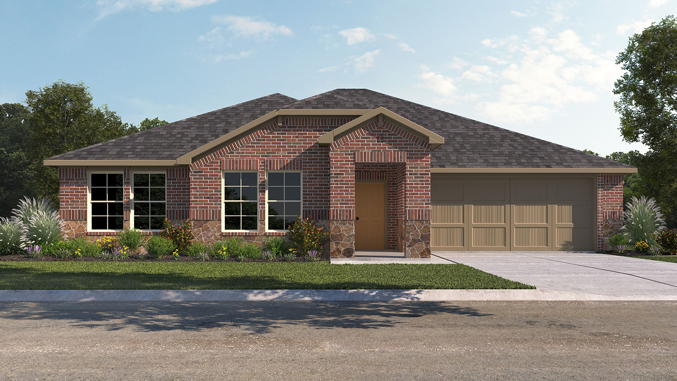 Floor Plan in Stonehaven Caddo Mills, TX D.R. Horton
