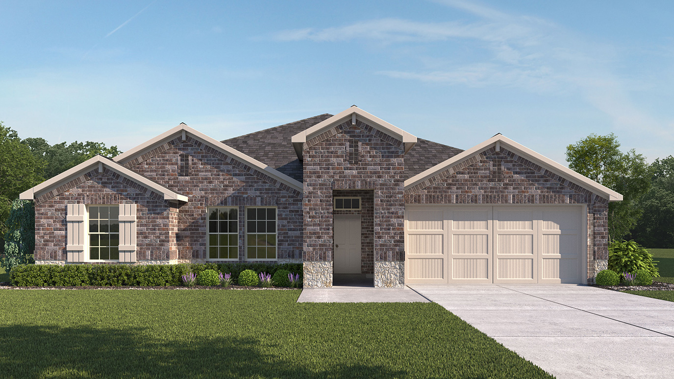 Floor Plan in Stonehaven Caddo Mills, TX D.R. Horton