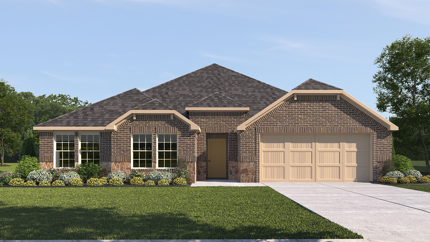 Floor Plan in Stonehaven Caddo Mills, TX D.R. Horton