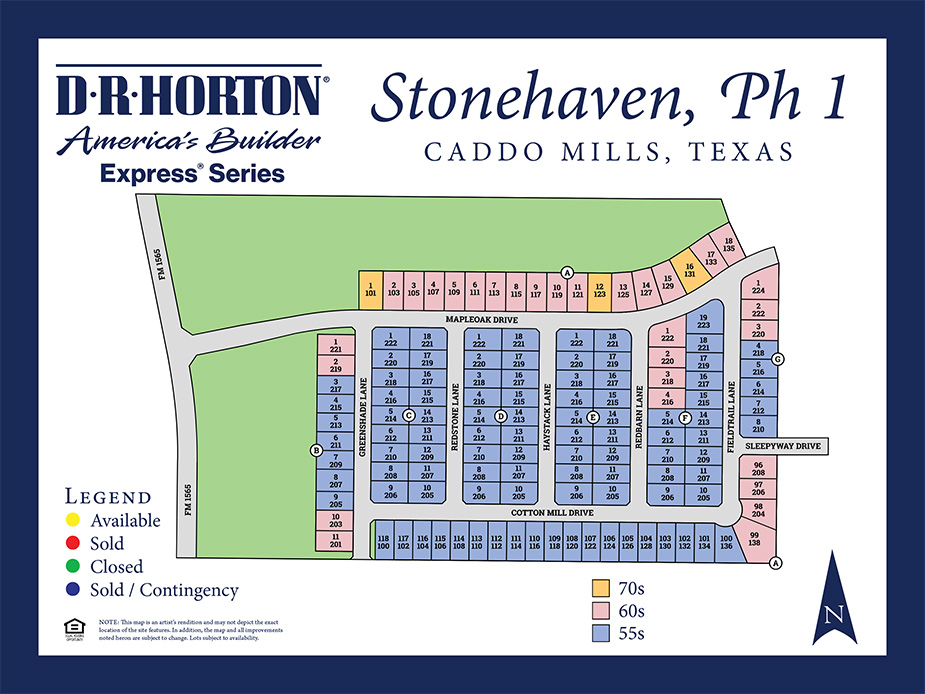 Static Lot Map