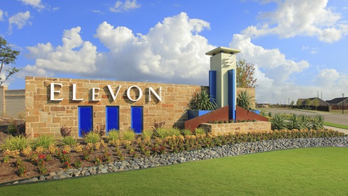 Elevon in Lavon, TX - D.R. Horton New Homes - Elevon Entry Monument