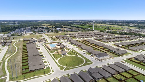 Elevon in Lavon, TX - D.R. Horton New Homes - D.R. Horton Aerial Photo of Community