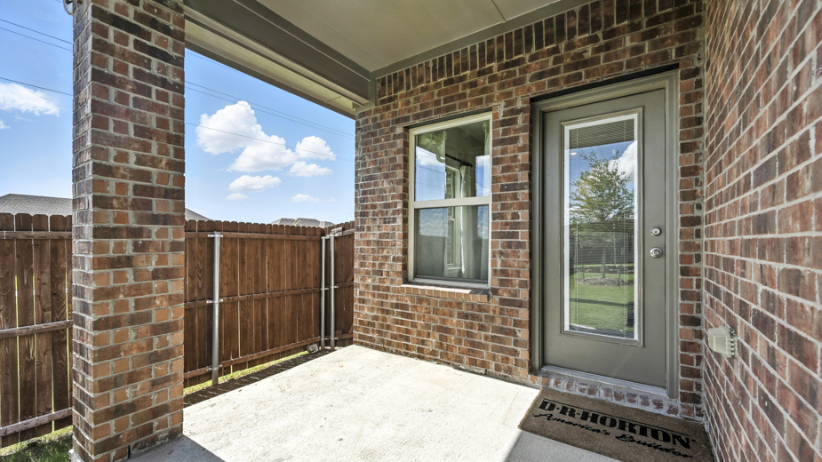 rear covered concrete patio