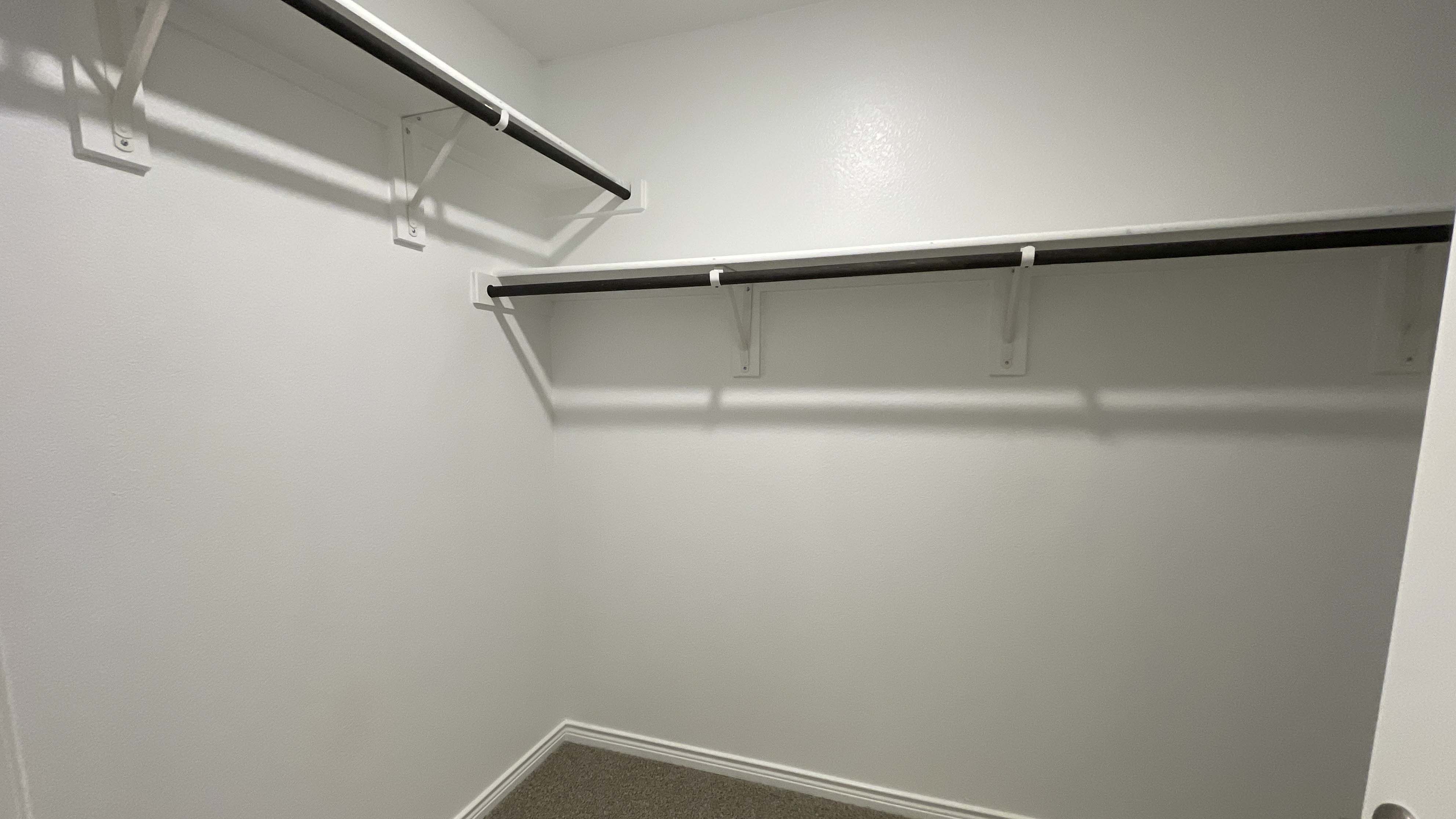 primary bedroom closet