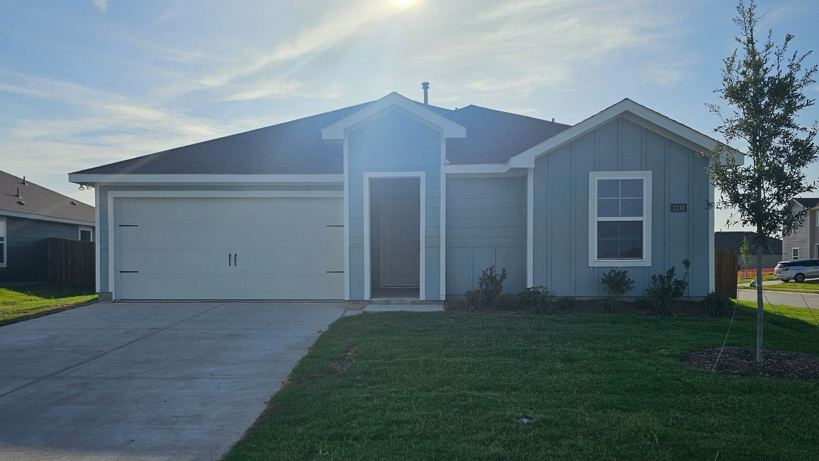 front of home