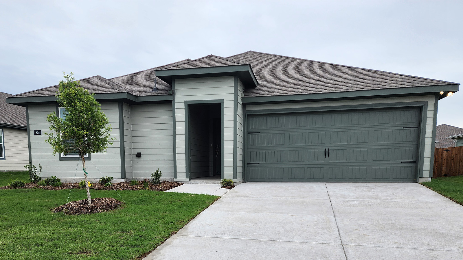 front of home