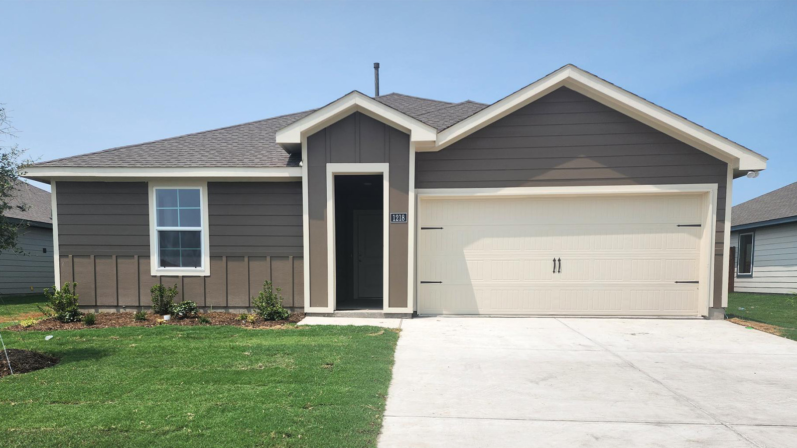 front of home