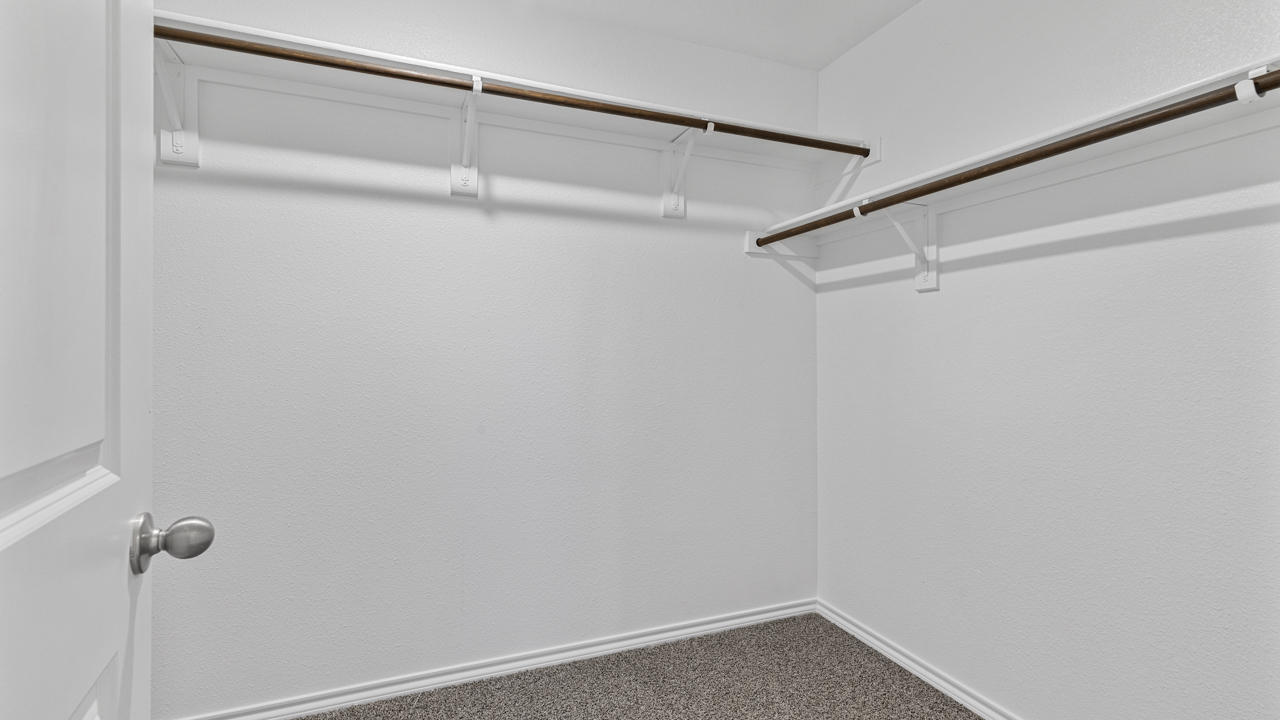 primary bedroom closet