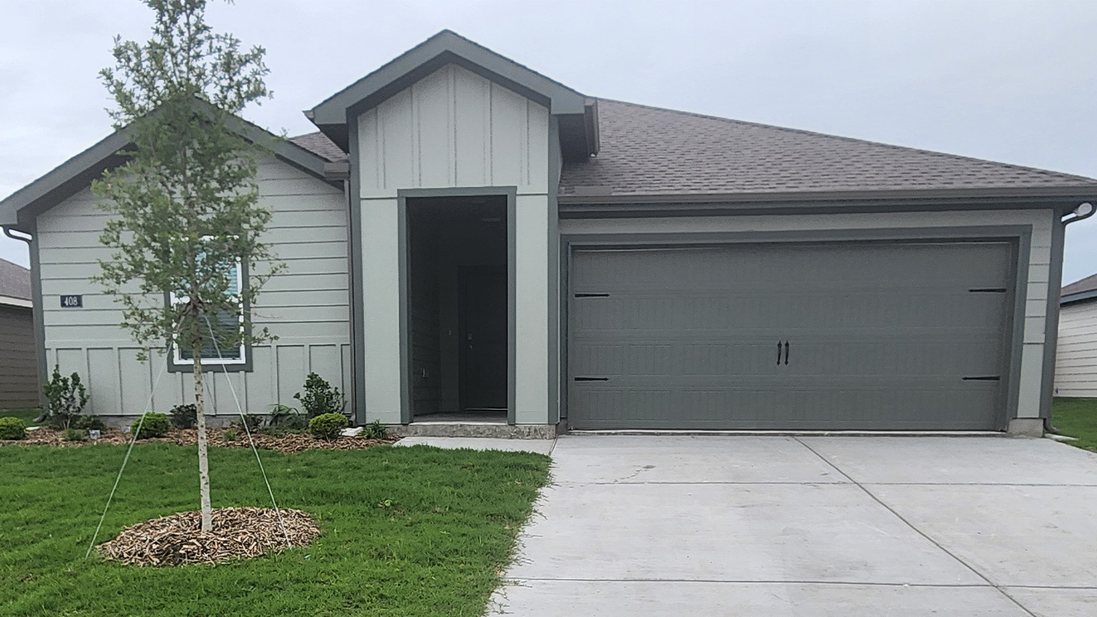 front of home