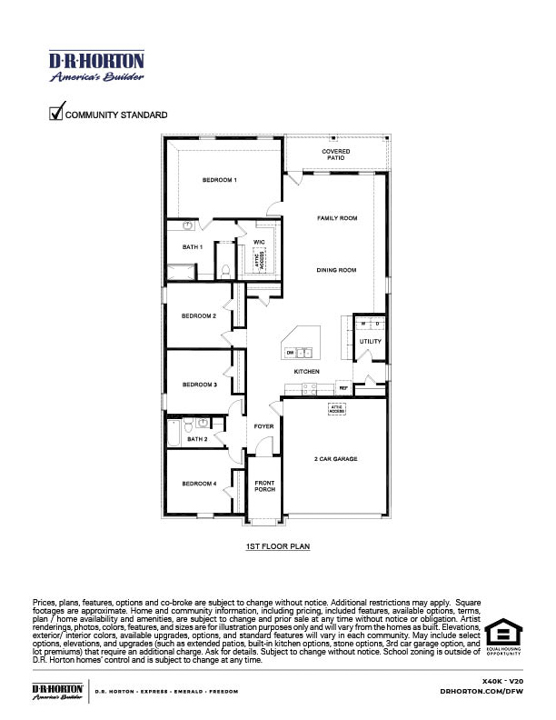 Kingston rendering floorplan