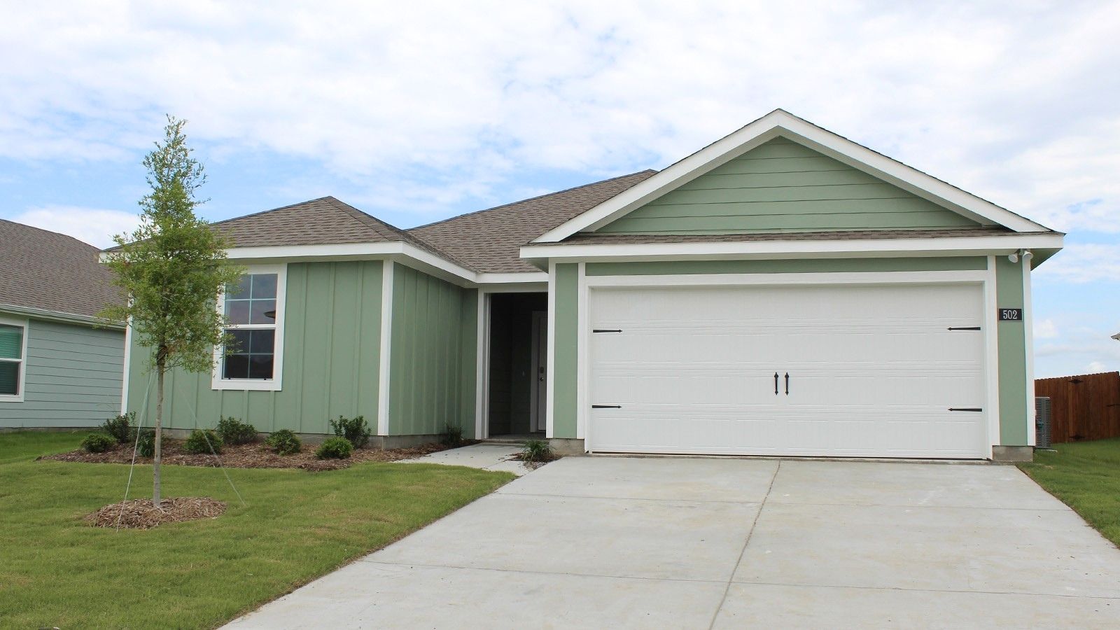 front of home