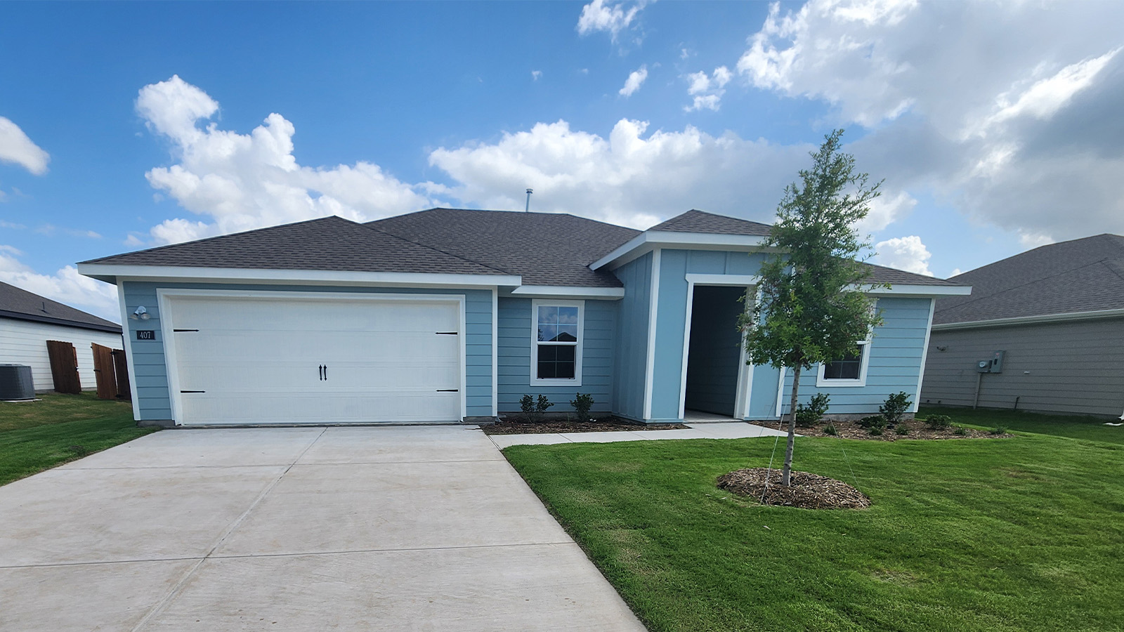 front of home