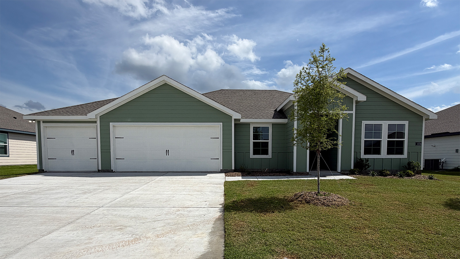 front of home