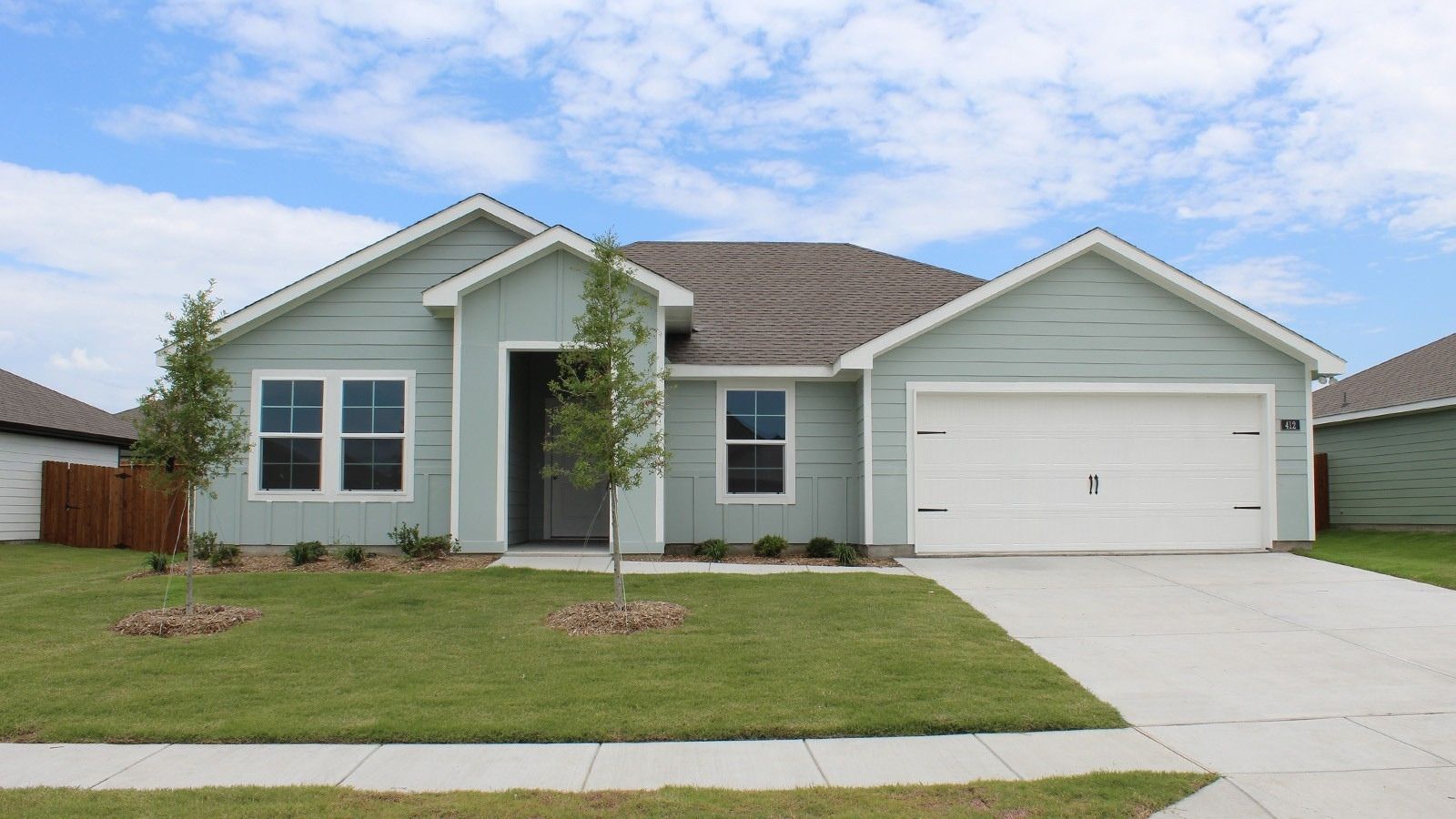 front of home